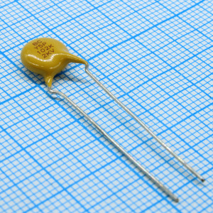 S102K33Y5PP63K5R, Конденсатор керамический 1000пФ 2000В Y5P ±10% (8.5 X 4.5мм) радиальные выводы 5мм 125°С россыпь