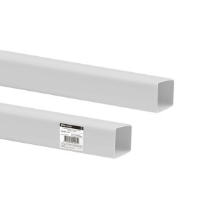 Воздуховод пласт. прямоугольный, 55х110, 2 м, SQ1807-1723