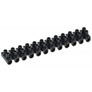 Зажим винтовой ЗВИ-10 н/г 2,5-6мм2 (2шт/блистер) черные UZV5-010-06-2