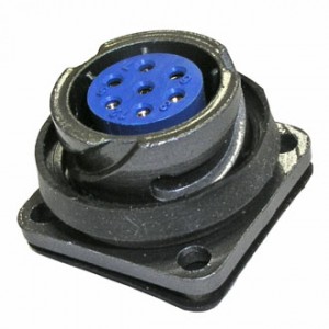 FQ18-7PIN ZK, Блочная розетка, 7 контактов