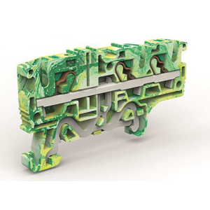 Клемма заземления 3 точки подключения на 4 кв.мм ZEFCE410