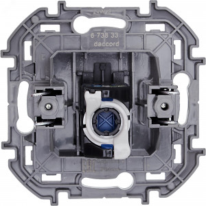 Информационная розетка RJ 45 категория 6 UTP INSPIRIA антрацит 673833