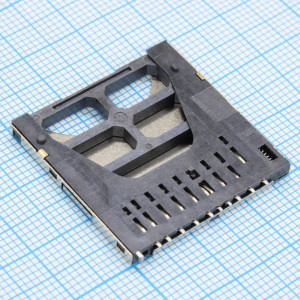 DS1139-01-09SS0BSR, Держатель SD карты, SMT