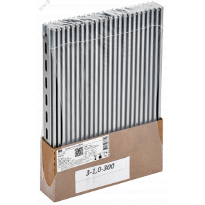 DIN-рейка (30см) оцинкованная 1мм IEK YDN14-0030