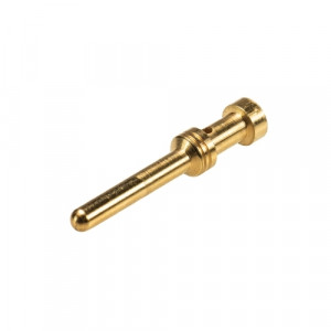 Вилочный обжимной контакт (Au) 1,5 QMM AU, Вилочный обжимной контакт, номинальный ток: 16A, номинальное сечение: 1,5 мм кв., тип покрытия контактов: золото