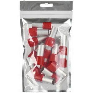 Наконечник НШВИ 95-25 темно-красный (15шт/упак) IEK UGN11-095-025-015