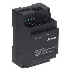 DRC-24V30W1AZ, Источник питания, однофазный, 24VDC / 1,25A, 30W, диапазон входных напряжений: 94 - 264VAC; габариты (мм): 91x53x55.6; вес 0,14 кг; монтаж: на DIN рейку