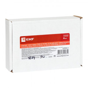 Сжим ответвительный У-731М (4-10/1.5-10кв.мм) (орех) StreamLine y731m