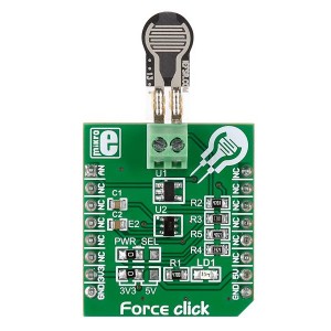 MIKROE-2065, Инструменты разработки датчика давления Force click