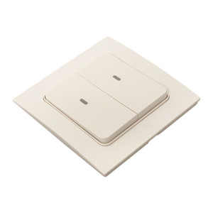 Умный беспроводной выключатель Стокгольм 2-кл. белый Zigbee EKF Сonnect RCV-ST2-WS-ZB