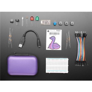 4028, Макетные платы и комплекты - ARM CircuitPython Starter Kit with Adafruit Itsy Bitsy M4