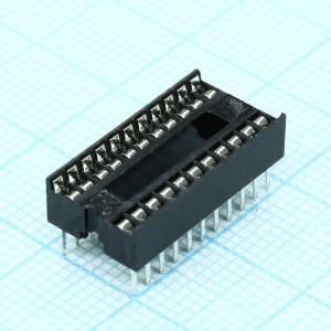 ICSS-22 (1.78mm), DIP-панель под микросхему 22pin, шаг 1.778мм, ширина 10.16мм
