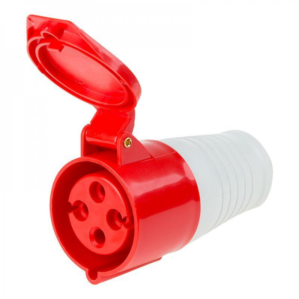 Изображение товара Розетка 224 переносная 3Р+РЕ 32А 380В IP44 Rexant 11-8922