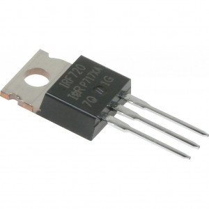 IRF720PBF, Транзистор полевой N-канальный 400В 3.3А 50Вт, 1.8 Ом