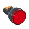 Сигнальный индикатор со встроенным  диодом 220В, красный M22L-F220RPP
