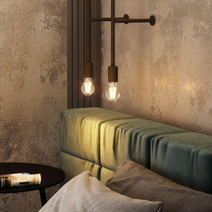 Лампа светодиодная филаментная Black Filament 10Вт A60 грушевидная 2700К тепл. бел. E27 930лм 102802110