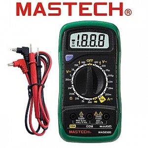 MAS830B (MASTECH), Мультиметр цифровой MASTECH MAS830B