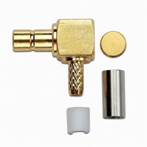 72992, РЧ соединители / Коаксиальные соединители SMB JACK R/A CRIMP RG174 188 316