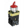 Переключатель LAY5-BK2465 2 полож. красный BSW90-BK-2-K04