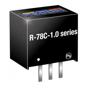 R-78C15-1.0, Преобразователь DC/DC на печатную плату выход 15В 1A 3-Pin SIP туба