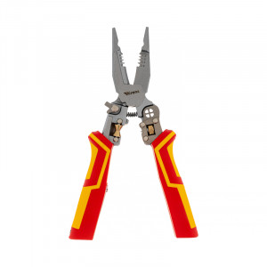 Плоскогубцы многофункциональные диэлектрические с тестером PRO 210мм, KR-12-4656-3