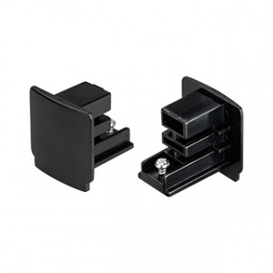 Заглушка LGD-4TR-CAP-BK (D) 029690, Заглушка для треков 4TR, цвет черный. Без входа для питания. Габаритные размеры 32х31х33мм. В комплекте 1 шт. Совместима только с шинопроводом серии D3P.
