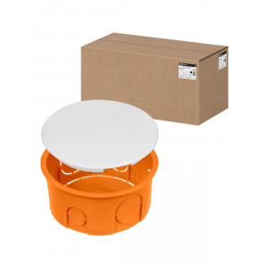 Распаячная коробка СП D80х40мм, крышка, IP20, SQ1402-1007