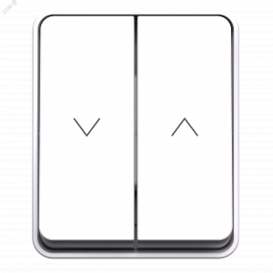 ATLASDESIGN PROFI IP54 2-клавишный ВЫКЛЮЧАТЕЛЬ ДЛЯ ЖАЛЮЗИ, 2хсх.4, БЕЛЫЙ (2шт) ATN540119