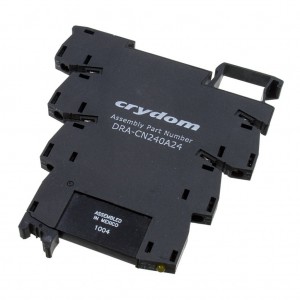 DRA-CN240A24, Реле твердотельное для коммутации переменного тока 240В 2А, вход DC 30В 7мА, изоляция 2.5кВ, схема перехода через ноль, нормально разомкнутое, -25…60°C