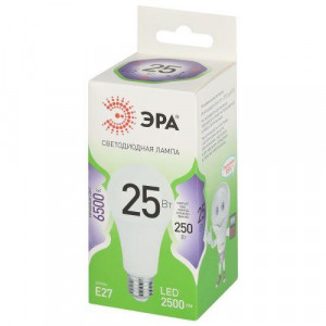 Лампа светодиодная LED 25 Вт 2500Лм 6500К груша холодный E27 220-240В LED A60-25W-865-E27 Green Line Б0067111