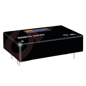 REM15-2412SW, Преобразователи постоянного тока в постоянный с изоляцией 15W 9-36Vin 12Vout 1.25A