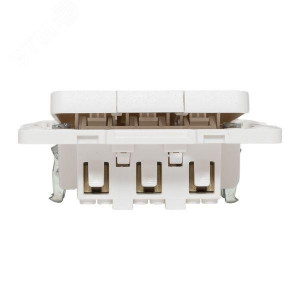 Выключатель 3-кл. Стокгольм 10А механизм бел. PROxima EYV10-024-10