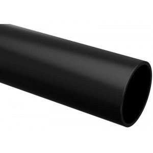 Труба гладкая ПНД жесткая d20мм черн. (уп.100м) CTR10-020-K02-100-1