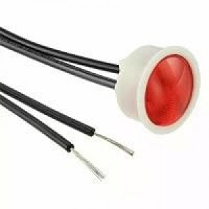 2620K1, Световые панельные индикаторы Red Neon 105-125VAC w/SN2089 Speednut