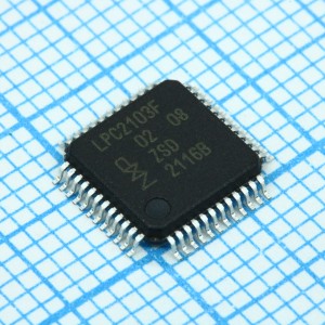 LPC2103FBD48,118, Микроконтроллер NXP ядро ARM7 Флэш-память 32K 48-LQFP