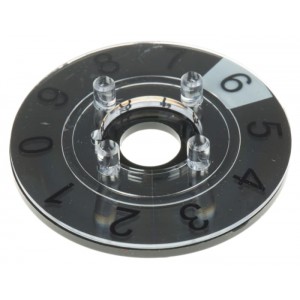 KNOB SKIRT 1.125IN 0-9