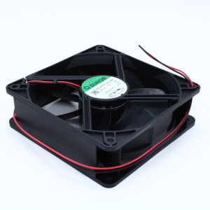 EEC0381B1-000U-A99, Вентилятор 12В 3100об/мин 120x38 B 234,4м3/час, 48дБ, подшипник качения