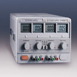 Источник питания HY3005D-2, 2 независимых канала, 0...30В, 0..5А, LCD дисплей