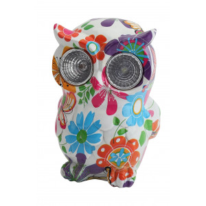 ERAFYS01-04 Садовый светильник Птица на солнечной батарее, полистоун, 15 см (24/288) Б0038497