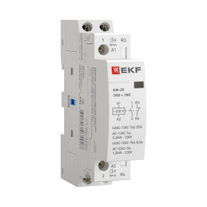 Контактор модульный КМ 25А NО+NC (1 мод.) km-1-25-11