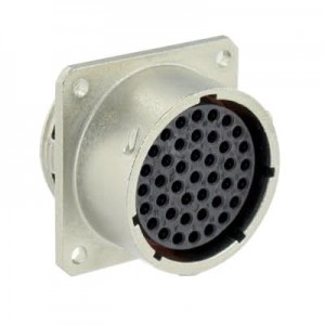 UT0W02041PH, Стандартный цилиндрический соединитель 41P Pin Receptacle Wall Mount Size 20