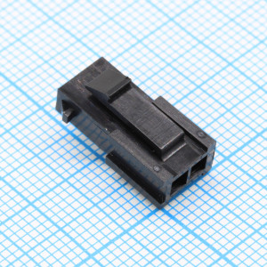 L-KLS1-XM1-3.00-2X01-FH, Корпус разъёма 2х1 контакт шаг меджу рядами 3.6 мм