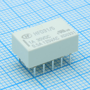 HFD31/5, Сигнальное реле для печатного монтажа, 5 В 1 А