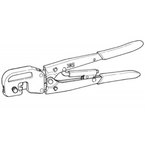 HT104/DF22-1416, Crimpers HI CURRENT CONN MANUAL CRIMP TOOL
