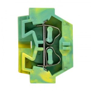 Миниклемма STB-4 32A (50 шт) желто-зеленая PROxima stb-m-4-y-green-r