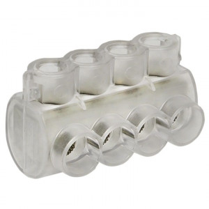 Клеммник для сетей уличного освещения KE10.1 Al 4x10-35 мм / Cu 1.5-25 мм инд. упак. EKF ke-10,1-r