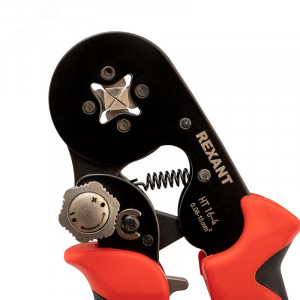 HT-16-4, Кримпер для обжима штыревых наконечников 0.08-16.0 мм2 с регулятором прижимного усилия