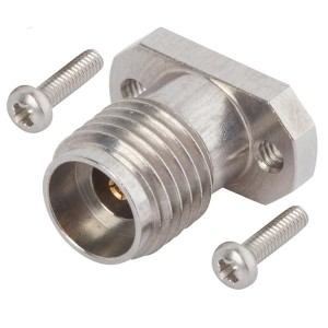 SF1521-60061-1S, РЧ соединители / Коаксиальные соединители 2.92mm F Comp/Mnt Conn 2 Hole w Scrw