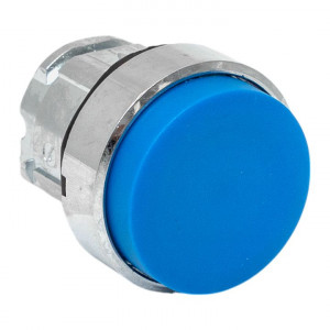 Исполнительный механизм кнопки XB4 синий выпирающая возвратный без фиксации, без подсветки IP65 EKF XB4BL-B-65