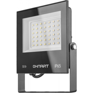 Прожектор светодиодный 71 659 OFL-50-4K-BL-IP65-LED 50Вт 4000К IP65 4000лм черн. 71659
